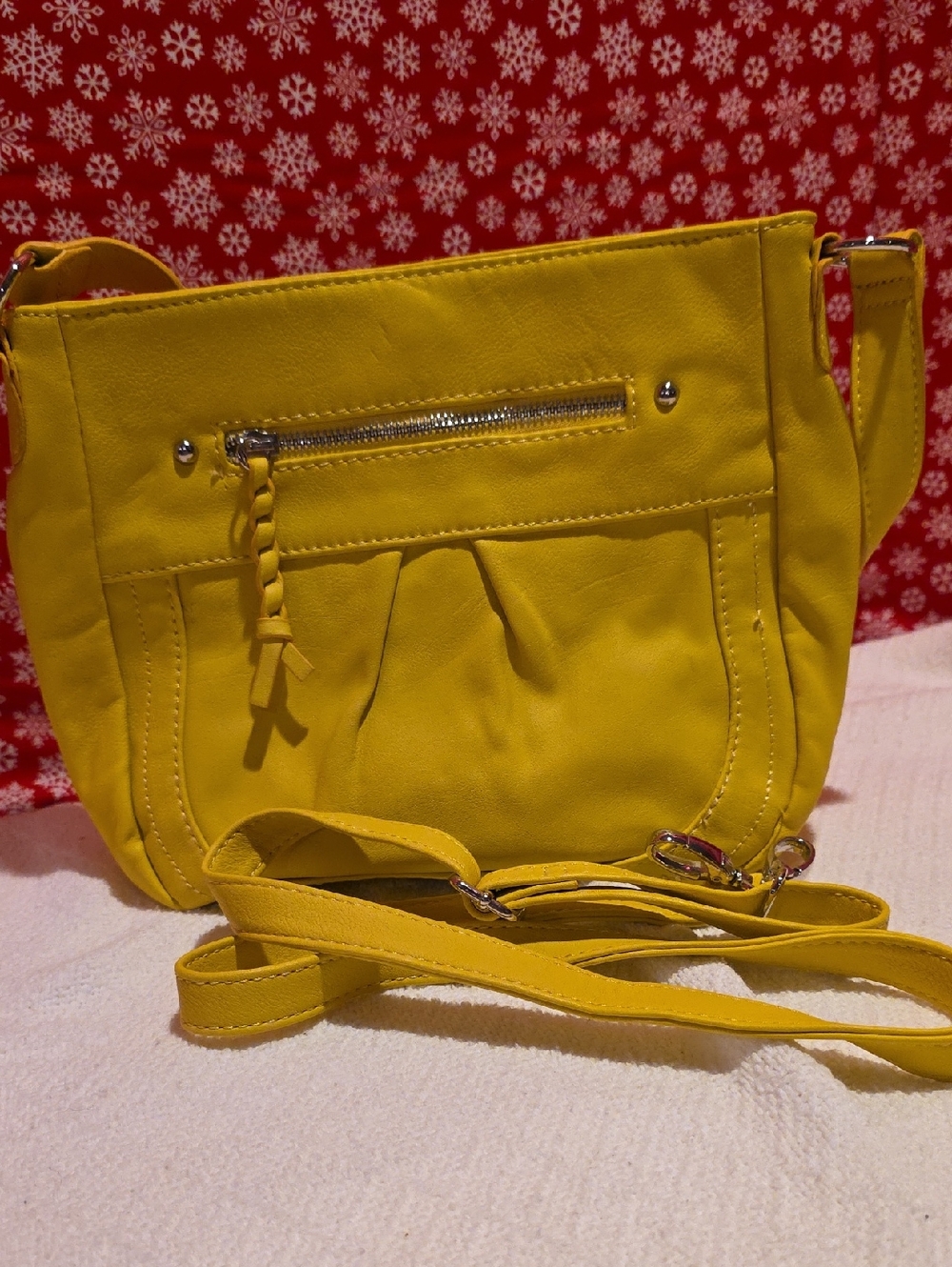 Yellow Crossbody Shoulder Bag - Stylish Everyday Carry